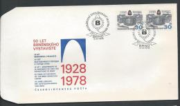 Czechoslovakia Catched FDC Special Cover International Engineering Fair Brno - FDC