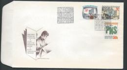 Czechoslovakia Catched FDC Special Tv Screen Postal Newspaper Microphone - FDC