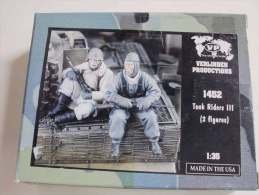 - VERLINDEN - Figurines " Tank Riders III " Infanterie Sur Char- 1/35°- Réf 1452 - Figurines