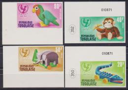 TOGO   NON DENT/IMPERF  UNICEF  JOUETS ** MNH   Réf   5085 - UNICEF