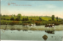 CP De DOLHAIN " La Vesdre Sur La Route De La Gileppe "  Cachet POSTES MILITAIRES 3 - Limbourg