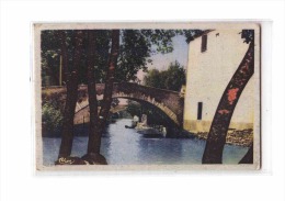 83 SOLLIES PONT Pont, Deux Ponts, Colorisée, Cachet 25è BCA, Ed CIM, 194? - Sollies Pont