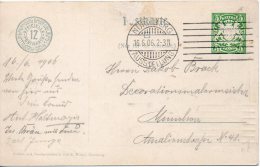 ALLEMAGNE BAVIERE ENTIER POSTAL ILLUSTRE 1906 - Autres & Non Classés