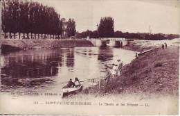 80 ST VALERY SUR SOMME - (animé) Le Bassin Et Les écluses - D14 204 - Saint Valery Sur Somme