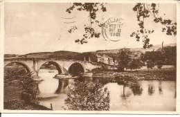 ECOSSE STIRLING CASTLE - BRIDGE AND WALLACE MONUMENT En 1947 - Stirlingshire