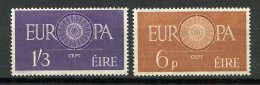 Irlande * N° 146/147  - Europa 1960 . - Nuevos