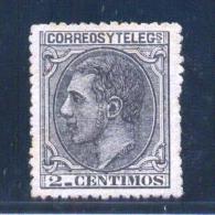 EDIFIL 200 *.-   2 CTS NEGRO ALFONSO XII - Ungebraucht