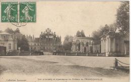Vue Principale Et Dépendance Du Chateau De Franconville CPA DU 06/07/1908 TB - Saint-Martin-du-Tertre