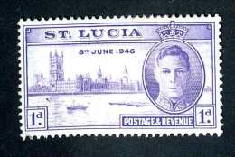 1064 )  St.Lucia 1946 Sc.#127  Used ( Cat.$.25 ) Offers Welcome! - Ste Lucie (...-1978)