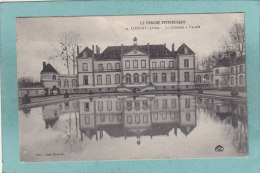 61 - LONGNY  -  LE  CHATEAU  -  FACADE  -  1923   - BELLE CARTE  - - Longny Au Perche