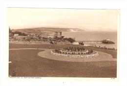 CPA :Isle Of Wight - Sandown  Bay - I W From Battery Garden : Jardin , Mer - Pont .... - Sandown