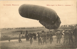 Militaire _Le Ballon Signal _  Le Désiré  (les Grandes Manoeuvres) - Autres & Non Classés