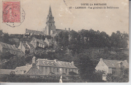 LANNION - Vue Générale De Brélévenez   ( Cachet Ambulant De Lannion à Plouaret )  ETAT - Lannion