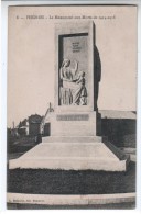 Cpa " FEIGNIES - Monument Aux Morts " - Photo Deflandre Ed. Hautmont - Feignies