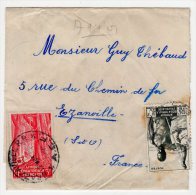 A.E.F  BANDE POUR JOURNAUX - Le 17/10/1951 Pour La France (Ezanville) - Covers & Documents