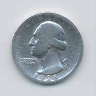 USA Quarter Dollar 1934 - 1932-1998: Washington