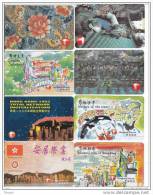 Hong Kong, 8 Different Cards, 2 Scans. (B) - Hongkong