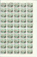 HUNGARY - UNGHERIA - MAGYAR 1973 DEFINITIVE STAMP TOWN VESZPREM - CITTA´ SHEET USED FOGLIO USATO - Volledige & Onvolledige Vellen