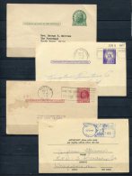 USA   (4) Postal Stationary Cards - Other & Unclassified