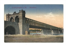 Cp, Allemagne, Ludwigshafen, Rheinbrücke, écrite - Ludwigshafen