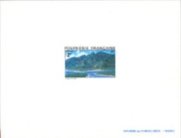 FRENCH POLYNESIA 1974. Sea View DeLuxe     [prueba Druckprobe épreuve Prova Proeven] - Imperforates, Proofs & Errors