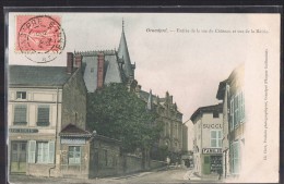 GRANDPRE . Entrée De La Rue Du Château Et Vue De La Mairie . - Altri & Non Classificati