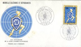 (313) New Caledonia FDC Cover - Premier Jour De Nouvelle Caledonie - 1972- Chambre Economique - FDC