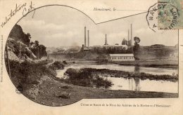 Usines Et Route De La Mine Des Acieries De La Marine  Et D'Homécourt - Homecourt
