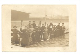 Bateaux, Péniches - Photo Carte - Albert Kanaal , Kempisch Kanaal ? Geel, Aart, Reckheim?(b130)7 - Other & Unclassified