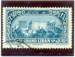 1925 GRAND LIBAN Y & T N° 58 ( O ) Série Courante 2p50 - Oblitérés