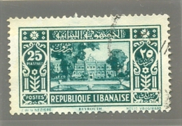 1930 GRAND LIBAN Y & T N° 146 ( O ) Sites - 25p - Oblitérés