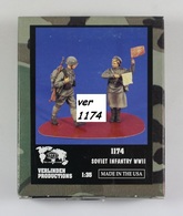 - VERLINDEN - Figurines " Soviet Infantry WWII  " - 1/35°- Réf 1174 - Figurines