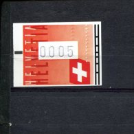 240411422 ZWITSERLAND  POSTFRIS MINT NEVER HINGED POSTFRISCH EINWANDFREI ATM MICHEL 16 FACIALE 0005 - Automatenmarken