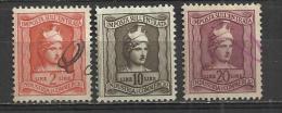 ITALY  - FISCAL STAMPS - 3 DIFFERENT - USED OBLITERE GESTEMPELT USADO - Revenue Stamps
