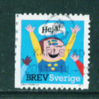 SWEDEN - 2011  Flag  'Brev'  Used As Scan - Oblitérés