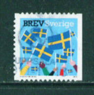 SWEDEN - 2011  Flag  'Brev'  Used As Scan - Oblitérés