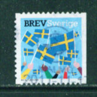 SWEDEN - 2011  Flag  'Brev'  Used As Scan - Usati