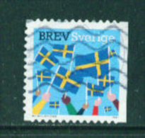 SWEDEN - 2011  Flag  'Brev'  Used As Scan - Used Stamps