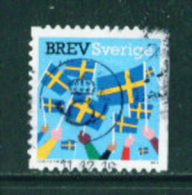 SWEDEN - 2011  Flag  'Brev'  Used As Scan - Used Stamps