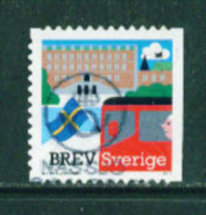 SWEDEN - 2011  Flag  'Brev'  Used As Scan - Usados