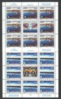 Jugoslawien – Yugoslavia 1993 Danube – The River Of Cooperation Mini Sheets MNH, 2 X; Michel # 2628-29 - Blocks & Sheetlets