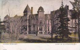 Canada Nova Scotia Land Of Evangeline Acadia Seminary - Other & Unclassified