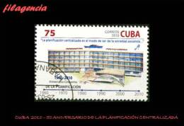 USADOS. CUBA. 2010-11 50 ANIVERSARIO DE LA PLANIFICACIÓN CENTRALIZADA DE LA ECONOMÍA - Oblitérés