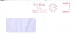 BRD Mannheim Privatpost 2001 Regio Post Mercedes-Benz Auto A-Klasse - Privées & Locales