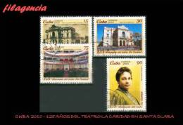 USADOS. CUBA. 2010-34 125 AÑOS DEL TEATRO DE LA CARIDAD EN LA CIUDAD DE SANTA CLARA - Gebruikt