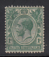 Straits Settlements Used Scott #149 1c George V - Straits Settlements