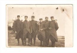 Carte Photo Groupe De 6 Soldats - Lieu à Déterminer - War 1914-18