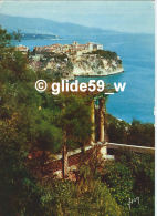 Principauté De Monaco - Au Loin, Le Cap Martin Et La Frontière Italienne - N° E. K. B. 355 - Multi-vues, Vues Panoramiques