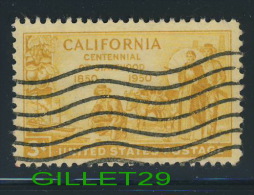 USA STAMPS - CALIFORNIA CENTENNIAL OF STATEHOOD, 1850-1950 - 3ç CENTS - SCOTT No 997 - USED - - Oblitérés