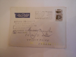 ENVELOPPE - Courrier Non Distribué - CANADA - Lettres & Documents